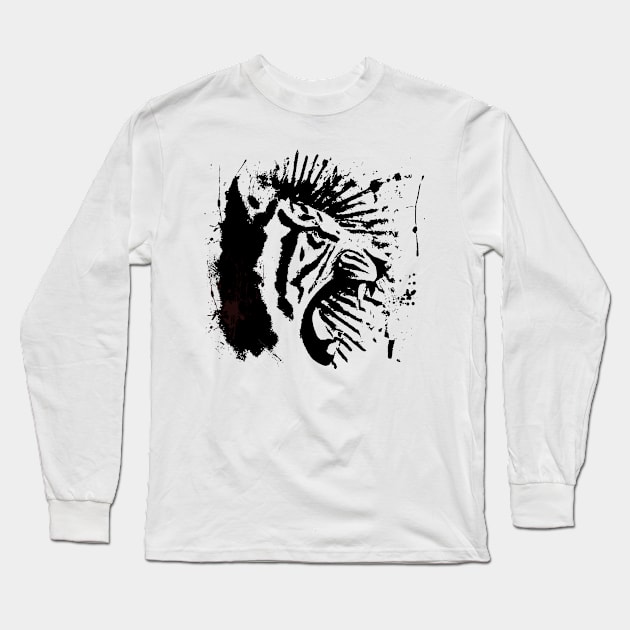 Tiger Power Long Sleeve T-Shirt by Inspired Saints